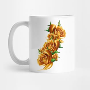 Beautiful flower, the Golden Rose Mug